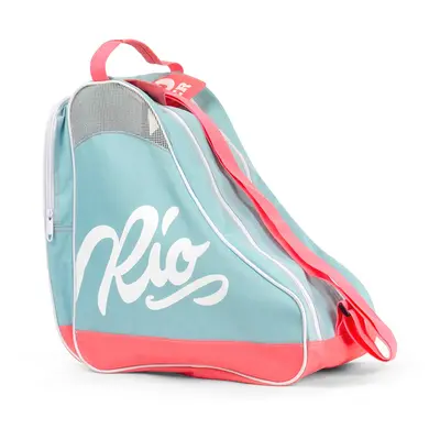 Rio Roller Script Skate Bag - Teal / Coral