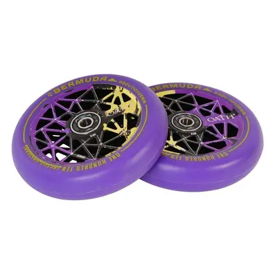 Kolečka Oath Bermuda 110mm Black/Purple/Yellow 2ks