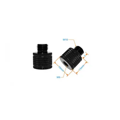 M10 Male to M6 Female Screw