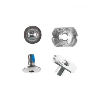 Náhradní šrouby Powerslide Next Cuff Screw Set Silver (2ks)