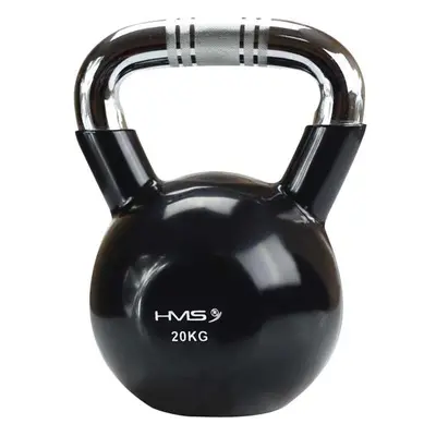 Kettlebell s chromovaným úchopem HMS KTC kg černý