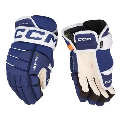 Rukavice CCM Tacks 4R Pro3 SR, Senior, 15", modrá-bílá