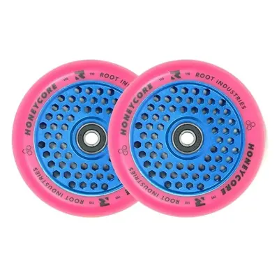 Root Limited edition Honeycore 110mm Kolečka Na Koloběžku (Blue/Pink)