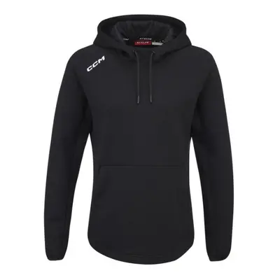 Dámská mikina CCM Women's Pullover Locker Hoodie SR, Senior, S, černá