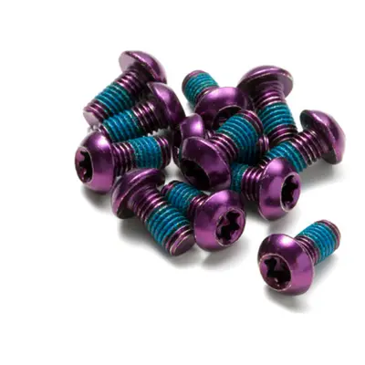 Šrouby na kotouče Reverse Steel M5 x mm, Torx 25, ks Purple