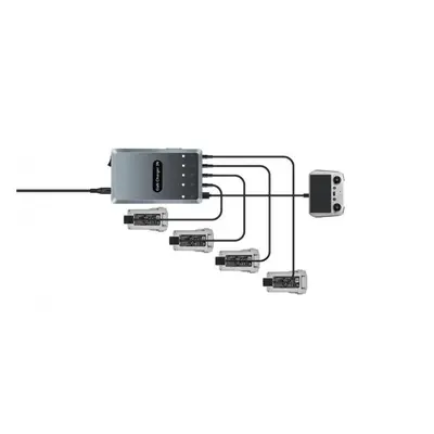 DJI MINI 3/4 - 6v1 GaN Battery Charger with 60% Storage Mode