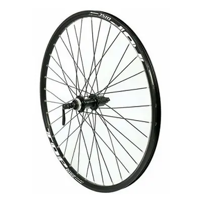 Výplet 622/29" zadní, ráfek dvoustěnný černý disc, náboj Shimano C/L kazeta sp RU