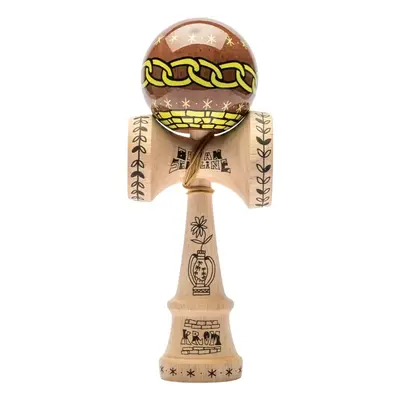 KROM Bryan Scagline Signature MOD Kendama (Hnědá)