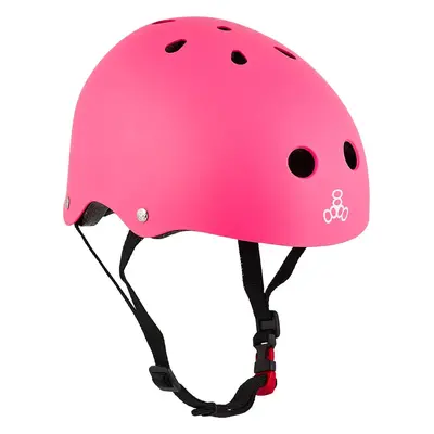 Dětská helma Triple Eight Lil Staab Neon Pink