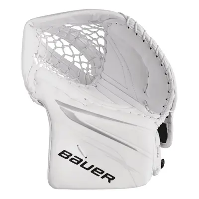 Lapačka Bauer Vapor Hyperlite S23 SR, Senior, bílá, Klasický gard