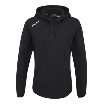 Dámská mikina CCM Women's Pullover Locker Hoodie SR, Senior, XS, černá