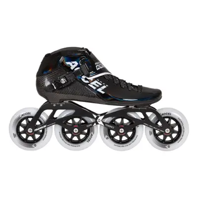 Kolečkové brusle Powerslide Accel Race Black 100, 42, 4x