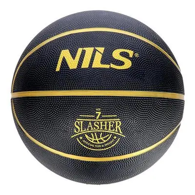 Basketbalový míč NILS NPK270 Slasher černý