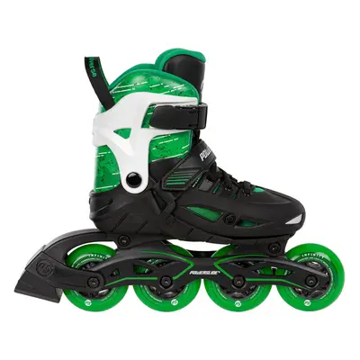 Dětské kolečkové brusle Powerslide Phuzion Universe 4W Green, 29-32, 4x