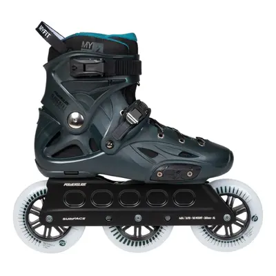 Kolečkové brusle Powerslide Imperial Darkteal 110, 3x, 110