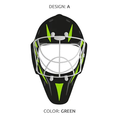 Set nálepek pro HERO masku C green