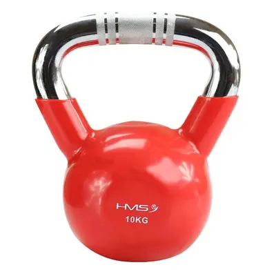 Kettlebell s chromovaným úchopem HMS KTC kg červený