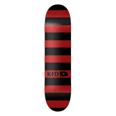 KFD Stripes Skate Deska (7.825"|Červená)