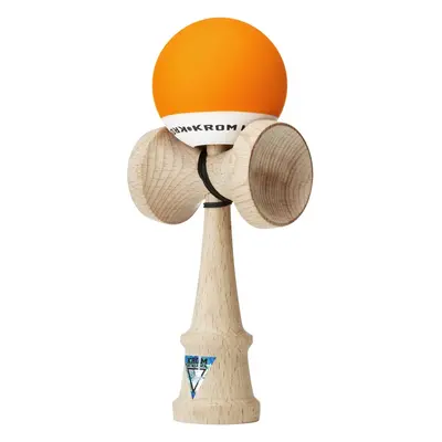 Kendama KROM Pop Rubber matná Oranžová