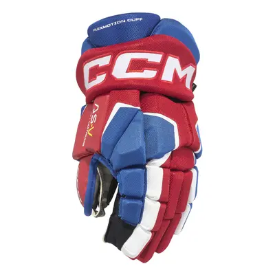 Rukavice CCM Tacks AS-V SR, Senior, 13", červená-bílá