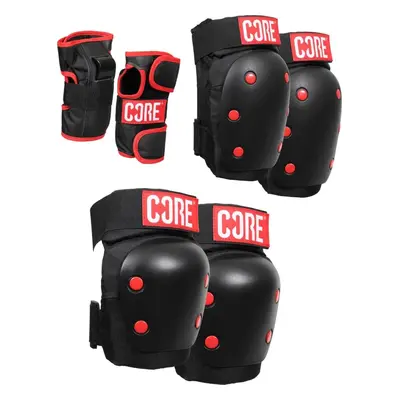 Set Chráničů CORE Skate Pads Černý