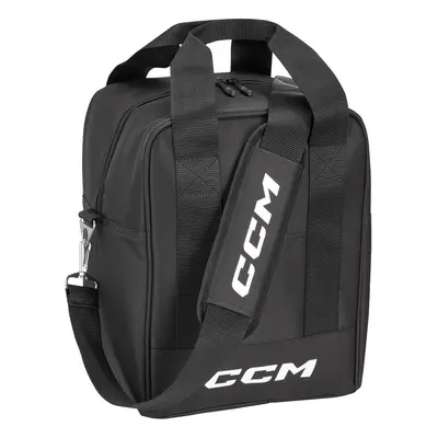 Taška CCM Deluxe Puck Bag, černá, Senior, 11"