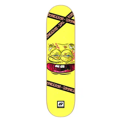 Hydroponic X Spongebob Skate Deska (8"|Žlutá)