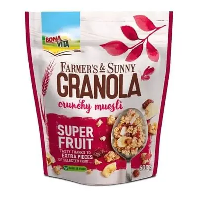 Bona Vita Bonavita musli Granola super fruit 500 g