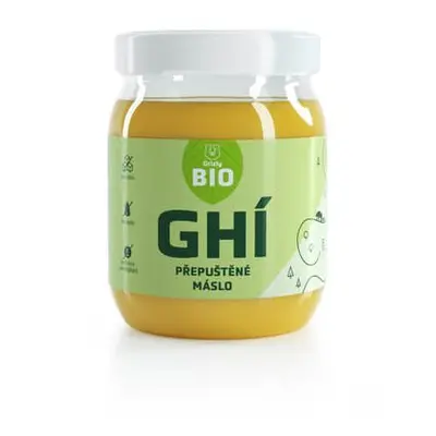 Grizly Ghí přepuštěné máslo BIO 500 ml