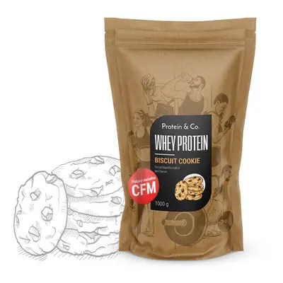 ProteinaCO WHEY PROTEIN 80 1kg biscuit cookie