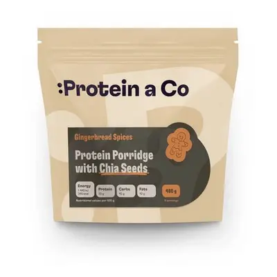 ProteinaCO Proteinová kaše s CHIA - perníček