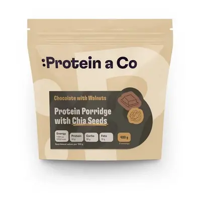 ProteinaCO Proteinová kaše s CHIA - čokoláda s oříškem