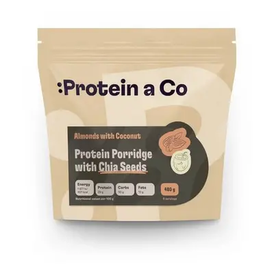 ProteinaCO Proteinová kaše s CHIA - kokos s mandlí