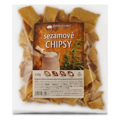 Damodara Sezamové chipsy 150 g