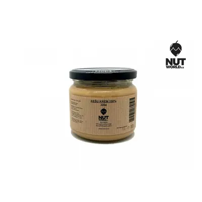 Nutworld.cz Kešu krém 100% 300g