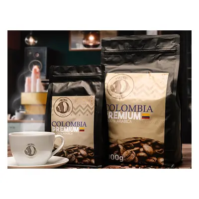 Kolumbie - čerstvě pražená 100% zrnková Arabica káva Milenial Café Hmotnost: 1000g