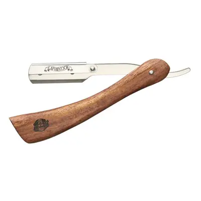 ​Captain Cook Shaving Razor Wooden Handle 04932 - břitva na vyměnitelné žiletky, poloviční čepel