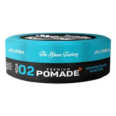 The Shave Factory Premium Pomade - prémiová pomáda s extra silnou fixací a vysokým leskem, 150 m