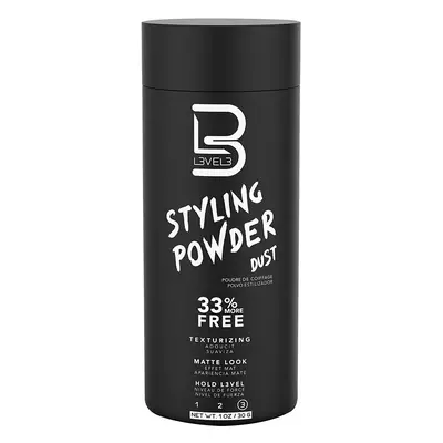 L3VEL3 Styling Powder Dust Texturizing - Matte Look - Strong Fixation - stylingový pudr do vlasů