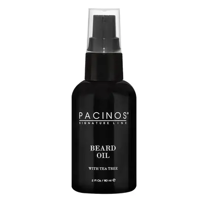 Pacinos Beard Oil Tea Tree - olej na bradu s čajovníkovým extraktem, 60 ml