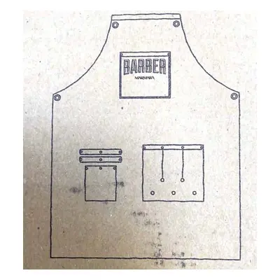 Marmara Barber Apron 1599 - holičská zástěra, khaki