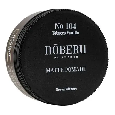 Noberu of Sweden Matte Pomade No 104 Tobacco Vanilla - matná pomáda se silnou fixací, 80 ml