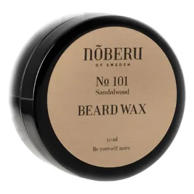 Noberu of Sweden Beard Wax - vosk na bradu, 50 ml No 101 Sandalwood