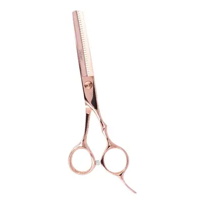 Eurostil ISIS Thinning Scissors 6" - profesionální efilační nůžky, pravá ruka 07024/70 - Rose Go