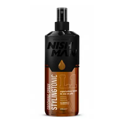 Nishman Grooming Spray Styling Tonic L1 - vlasové stylingové tonikum, 200 ml