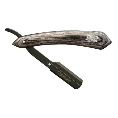 Captain Cook 04985 Black Wooden Shaving Razor - břitva na vyměnitelné žiletky, poloviční čepel