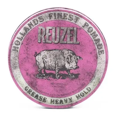 REUZEL Pink Heavy Grease - pomáda na bázi oleje a vosku se dvěma rozdílnými fixacemi 113 g