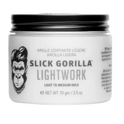 Slick Gorilla LightWork Light to Medium - matná hlína na vlasy, 70 g