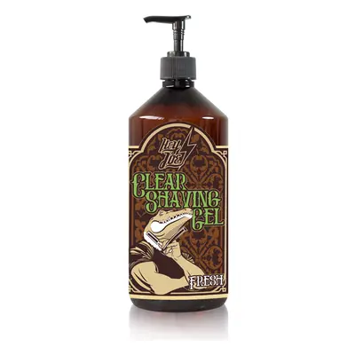 Hey Joe! Clear shaving gel fresh - transparentní eukalyptový gel na holení s pumpičkou 1000ml