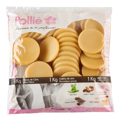 Pollié 03916 Honey Wax Discs - medový depilační vosk, 1kg